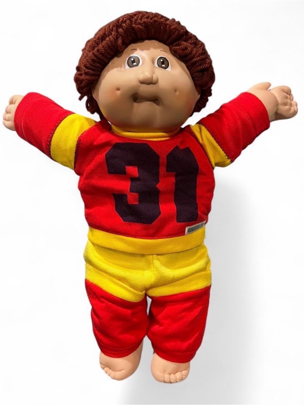 Vintage 80s Cabbage Patch Kids Boy Doll with Birth Certificate